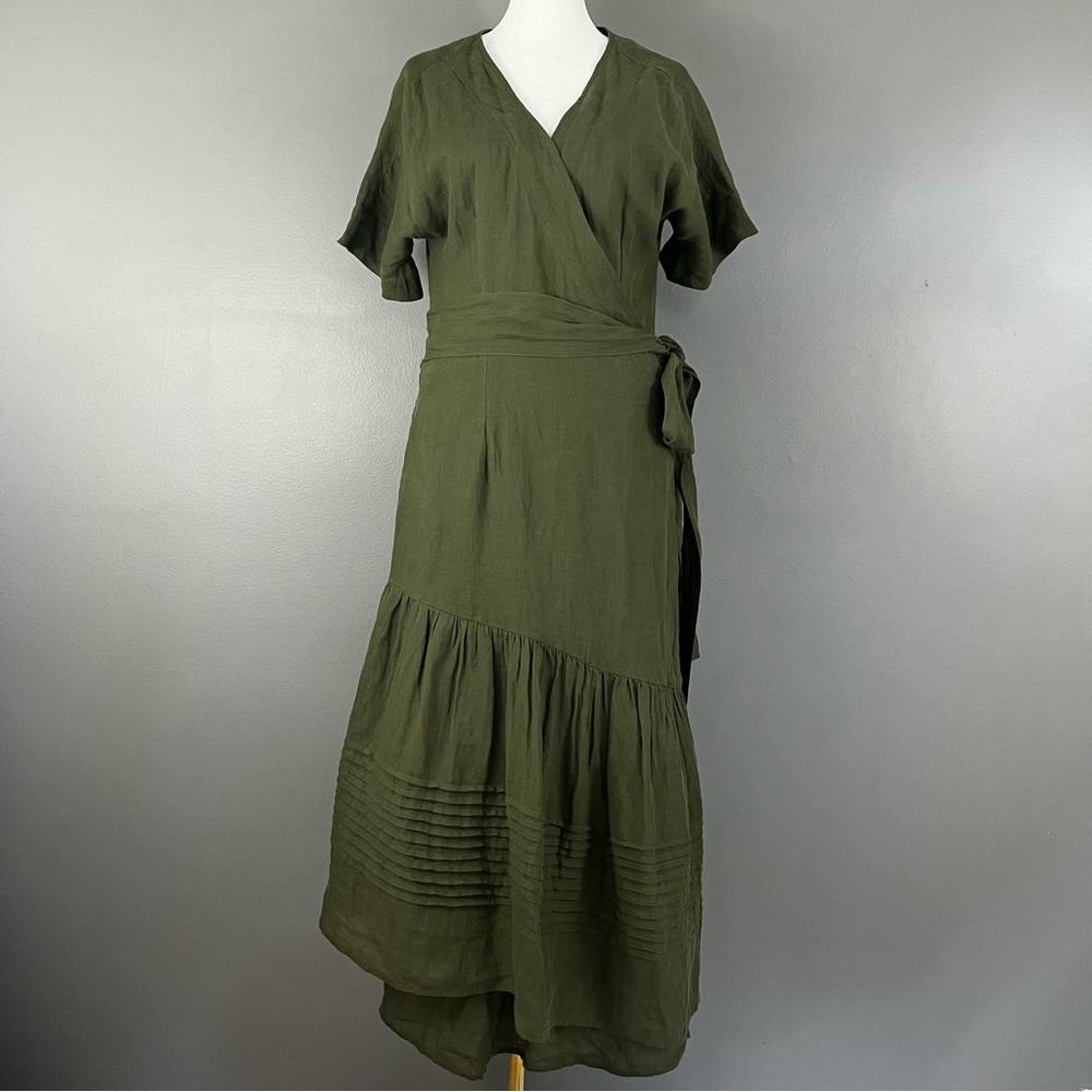 Apiece Apart Olive Green Maxi Dress